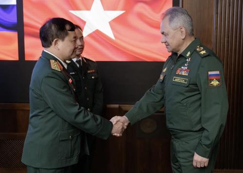 Москве состоялись переговоры Министра обороны России и заместителя Министра обороны Вьетнама