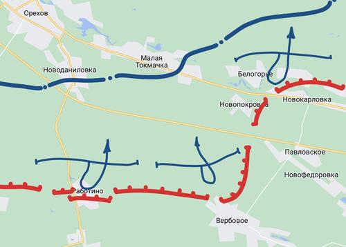 ВСУ снова пошли на прорыв обороны российских войск на Запорожском направлении, результат тот-же: потери, бегство с поля боя  
