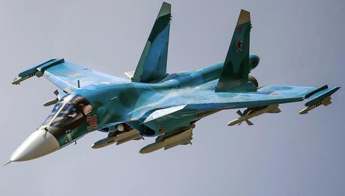 МО РФ: Су-34 выполняют сложные боевые задачи