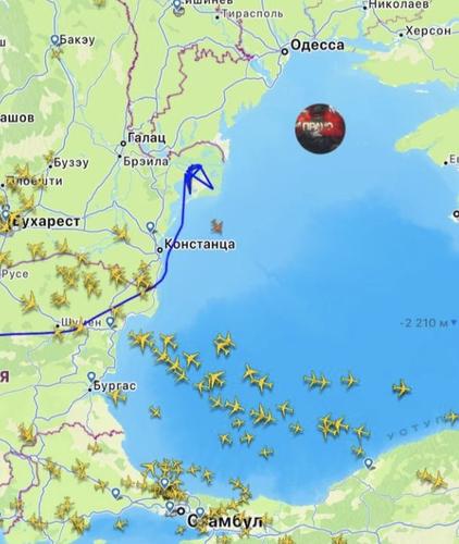 Воздушная разведка НАТО кружит близ наших черноморских берегов 