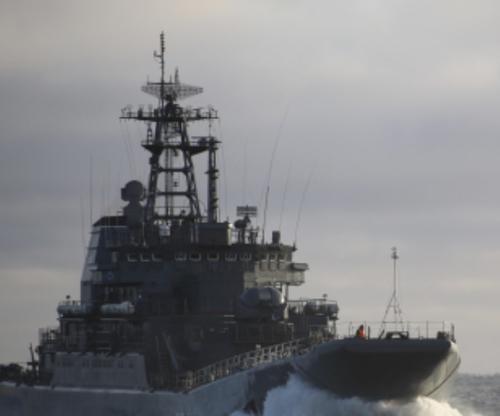 Пресс-служба Северного флота: корабль ВМФ РФ вышел в Баренцево море