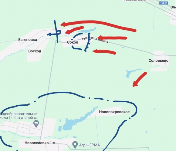 Военкоры: силы ВСУ отступают на Авдеевском участке фронта