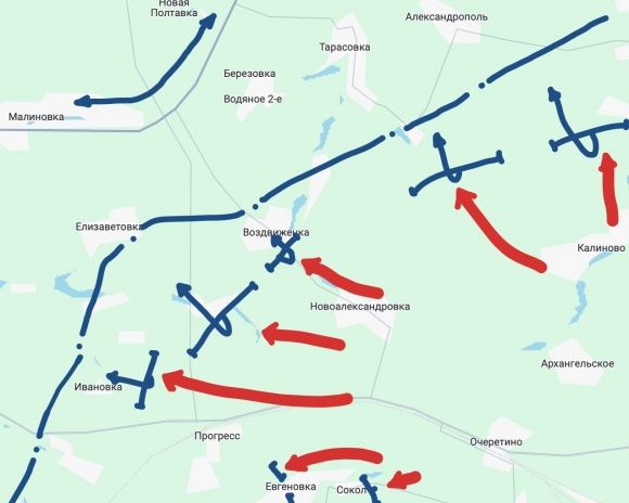 Военкоры: силы ВСУ отступают на Авдеевском участке фронта